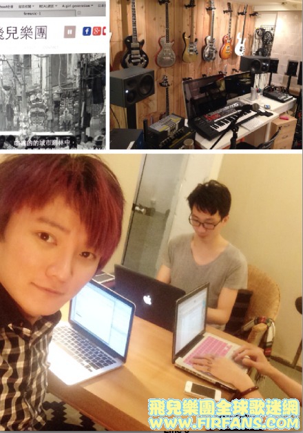 不管如何，正面思考，正能量。專輯最後階段繼續製作。.jpg